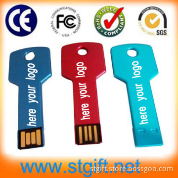 USB Key Shape Customed USB Logo Flash USB Memory Stick